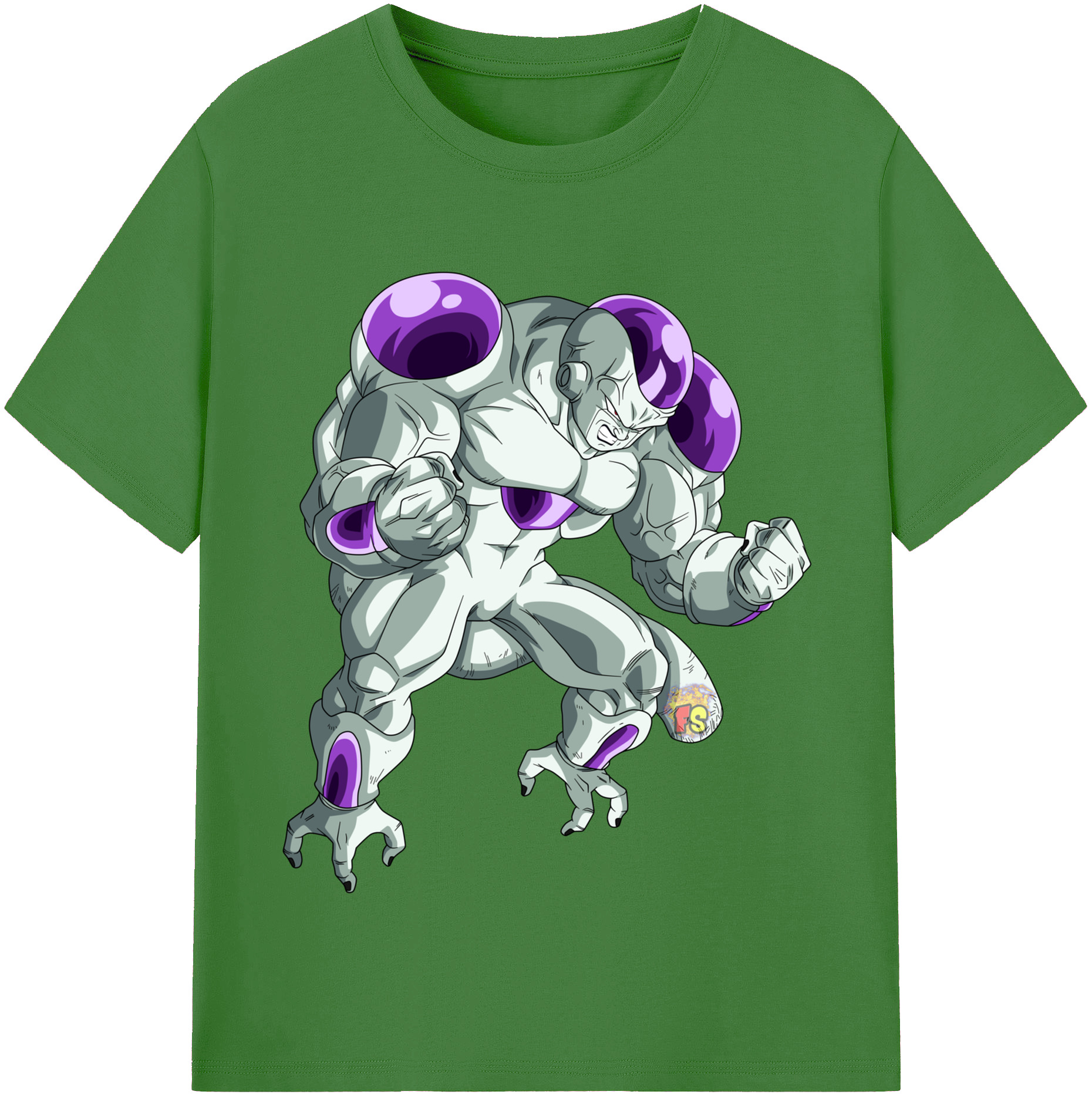 （画像用） ドラゴンボール フリーザ DRAGON BALL Frieza レディースカジュアルプリントTシャツ（綿100％）